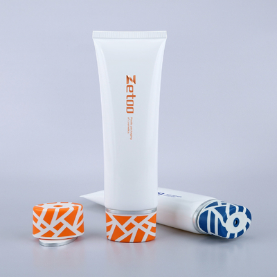 Oval Sunscreen Container 70ml - 180ml Tube Packaging For Cosmetics