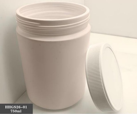 750ml PP Cosmetic Jar Customized Body Cream Jar