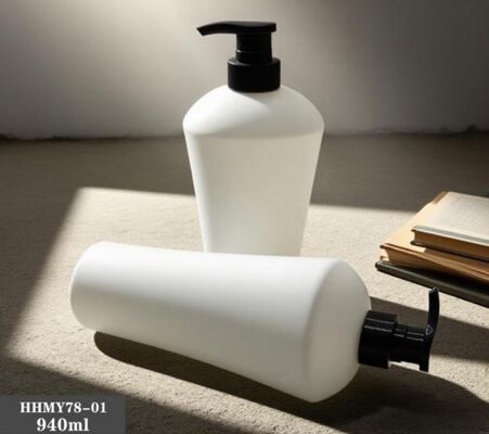 Goede prijs Op maat gemaakte plastic luxe shampoo flessen 940 ml PE fles online