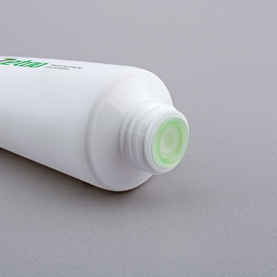40mm Diameter Skincare Tube Packaging Round Lotion Tube Packaging White With Matt Flip Top Caps