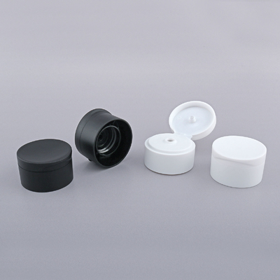 40mm Diameter Skincare Tube Packaging Round Lotion Tube Packaging White With Matt Flip Top Caps