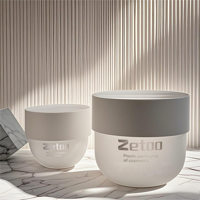 PP Cosmetic Cream Jars 75ml / 200ml Plastic Container For Cream