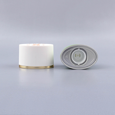 Oval Face Mask Tube 40mm Diameter Empty Cream Tube With Center Dispensing Caps