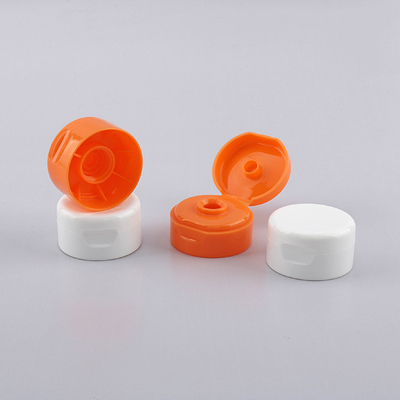 Customized Skincare Tube Packaging PE / ABL Empty Plastic Lotion Tubes With Glossy Flip Top Caps