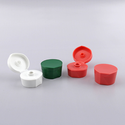 Round Skincare Tube Packaging Customized Lotion Tubes With Flip Top Caps