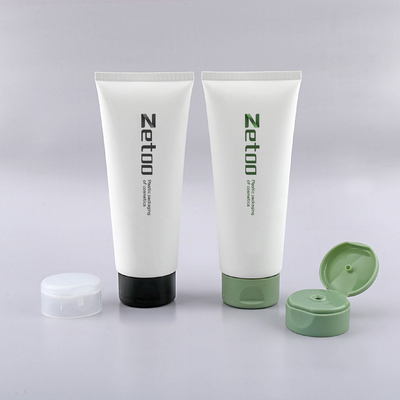 50mm Diameter Shampoo Tube Packaging Round Flip Cap Tube Customized