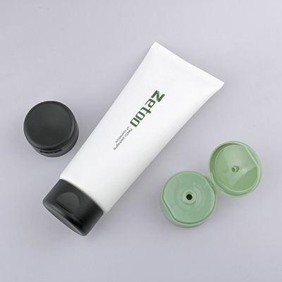 50mm Diameter Shampoo Tube Packaging Round Flip Cap Tube Customized