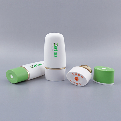 Customized Oval Cosmetic Bottle 50ml / 100ml Skincare Bottles Packaging With 40mm Diameter Cap