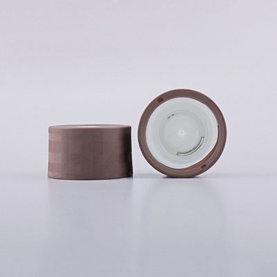 Green / White Plastic Cosmetic Bottle PE Beauty Product Containers