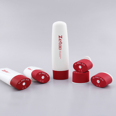 50ml / 100ml Sunscreen Tube Packaging Oval Skin Care Tube Packaging