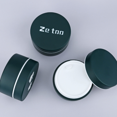 Customized Colored Cosmetic Jars 100ml Skin Care Cream Jar Round With Customized LOGO Cap