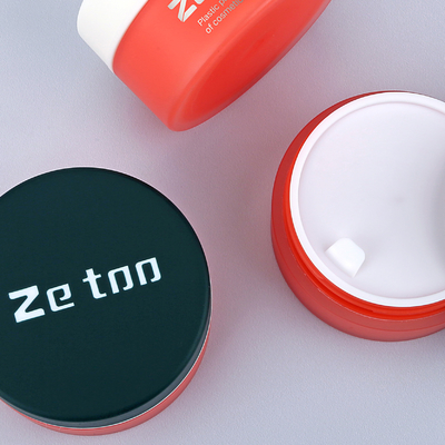 Customized Colored Cosmetic Jars 100ml Skin Care Cream Jar Round With Customized LOGO Cap