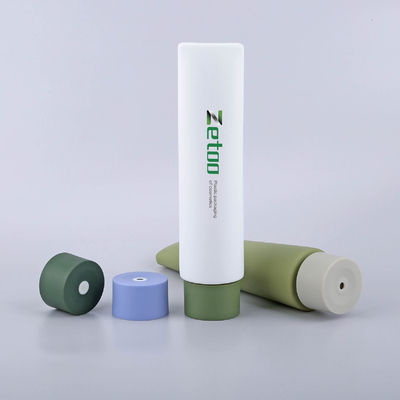 Soft Touch Plastic Cosmetic Bottle 120ml Cosmetic Bottle Packaging With 40mm Diameter Cap