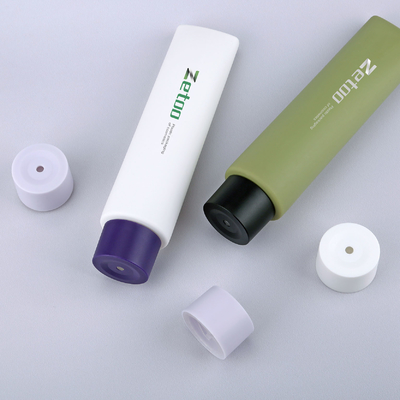 120ml Plastic Cosmetic Bottle Soft Touch Plastic Cream Bottle Customized With 35mm Diameter Cap