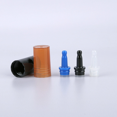 10ml - 25ml Empty Plastic Squeeze Tubes Customized Small Squeeze Tubes With Glossy Drip Caps