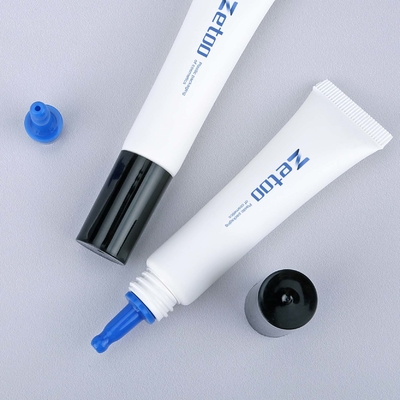 10ml - 25ml Empty Plastic Squeeze Tubes Customized Small Squeeze Tubes With Glossy Drip Caps