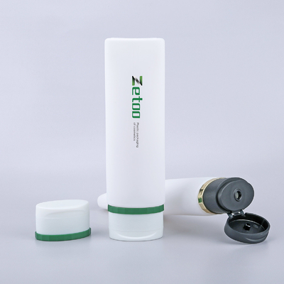 120ml Custom Printed Cosmetic Bottles Oval Plastic Bottles For Cosmetics
