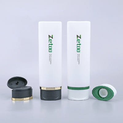 120ml Custom Printed Cosmetic Bottles Oval Plastic Bottles For Cosmetics