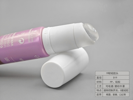 10ml - 25ml Slim Lip Balm Tubes Pink Custom Lip Balm Tubes With Switch Opening