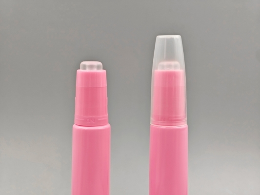 10ml - 25ml Slim Lip Balm Tubes Pink Custom Lip Balm Tubes With Switch Opening