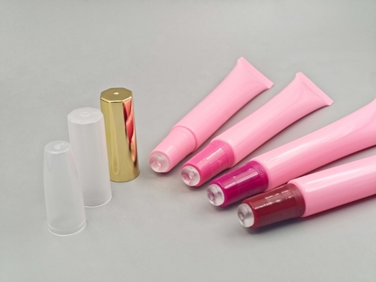 10ml - 25ml Slim Lip Balm Tubes Pink Custom Lip Balm Tubes With Switch Opening