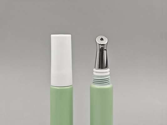 Green Eye Cream Tubes 10ml - 25ml Squeeze Plastic Tube With Metal Head