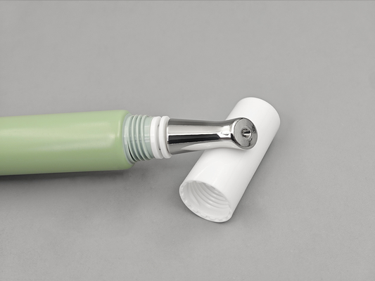 Green Eye Cream Tubes 10ml - 25ml Squeeze Plastic Tube With Metal Head