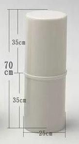 Customized Empty Lipstick Containers Round Plastic Lipstick Tube 8g