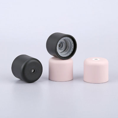 TPE Soft Touch 30mm Diameter Two Color Cosmetic Twist Center Dispensing Cap