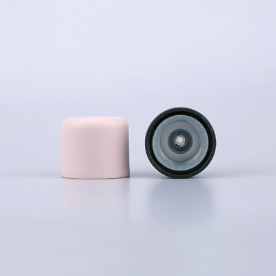 TPE Soft Touch 30mm Diameter Two Color Cosmetic Twist Center Dispensing Cap