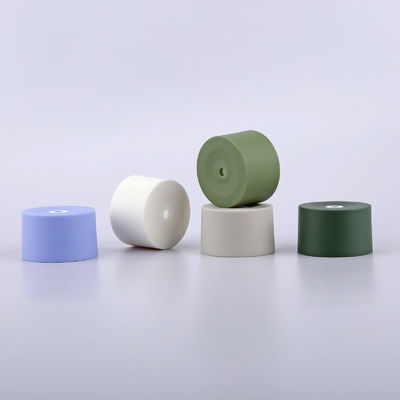 TPE Soft Touch 40mm Diameter Center Dispensing Cap Cosmetic Shampoo Twist Cap