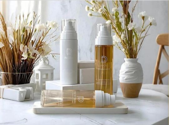 Customized Plastic Bottles 100ml-200ml PET Bottle With Pump