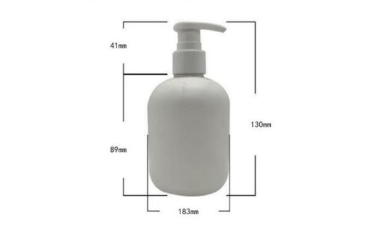 Customized Plastic Bottles 250ml PE Bottle With Pump