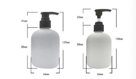 Customized Plastic Bottles 250ml PE Bottle With Pump