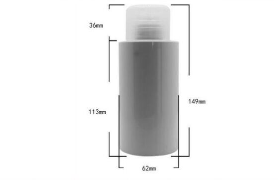 Customized Plastic Cleansing Water Bottles 300ml PET Bottle with Press Pump