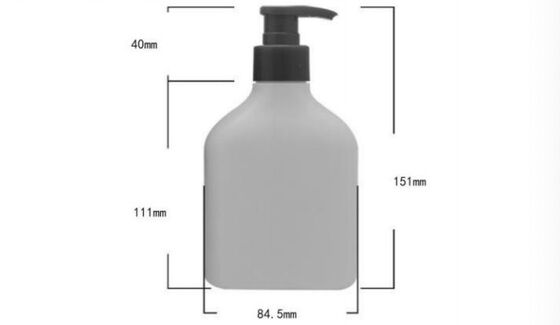 Customized Plastic Sunscreen Bottles 200ml PE Bottle with pump