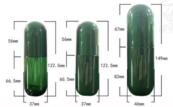 Customized Plastic Serum Pump Bottles 120ml PET Bottle