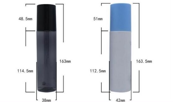 Customized Plastic Lotion Spray Bottles 120ml PET Bottle