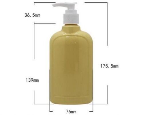 Customized Plastic Luxury Shampoo Bottles 280ml PET Bottle