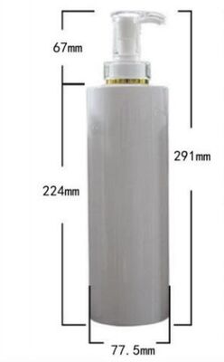 Customized Plastic Luxury Shampoo Bottles 500ml-1000ML PET Bottle