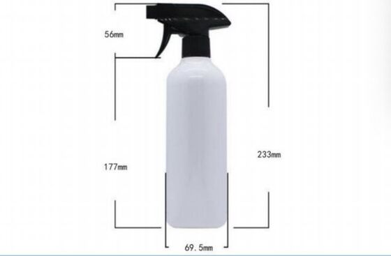 Customized Plastic Home Cleaning Bottles 500ml Spray PET Bottle