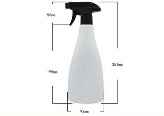 Customized Plastic Home Cleaning Bottles 500ml Spray PE Bottle
