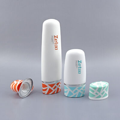 Goede prijs Ovale lege make-upflessen 50 ml / 100 ml cosmetische verpakkingsflessen met een dop van 40 mm online