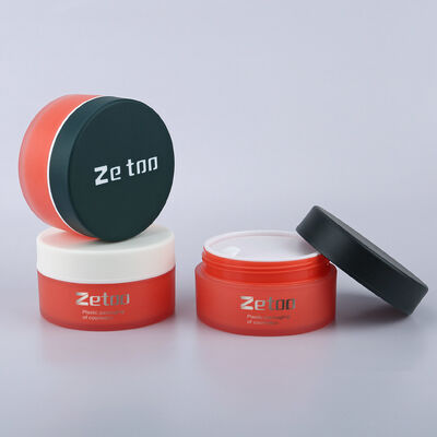 Giá tốt Thùng mỹ phẩm màu tùy chỉnh 100ml Loại kem chăm sóc da Thùng tròn với mũ logo tùy chỉnh trực tuyến