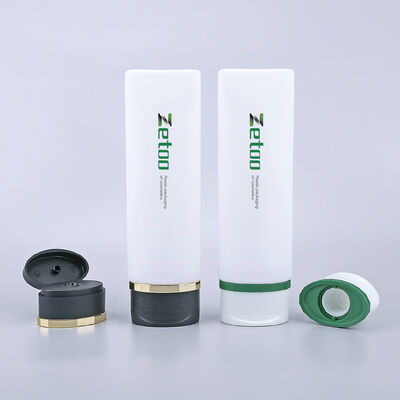 Buen precio Botellas cosméticas personalizadas impresas de 120 ml, botellas de plástico ovaladas para cosméticos en línea