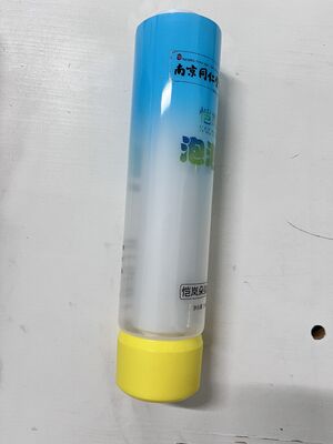 İyi bir fiyat. PE Özel Kozmetik Tüpleri Çift Kozmetik Kapları Tüpler 130ml - 250ml Vidalı Kapaklı çevrimiçi