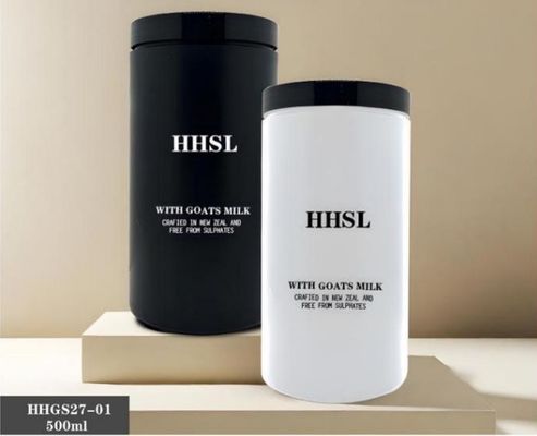 500ml PP Cosmetic Jar Customized Body Cream Jar with Srew Cap