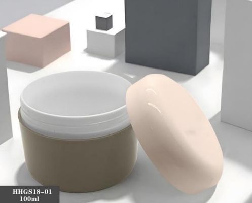 100ml Cosmetic Jar Customized Face Cream Jar with Srew Cap