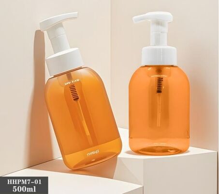 Good price Customized Plastic Cleanser Bottles 500ml PET Bottle with Foam Pump online