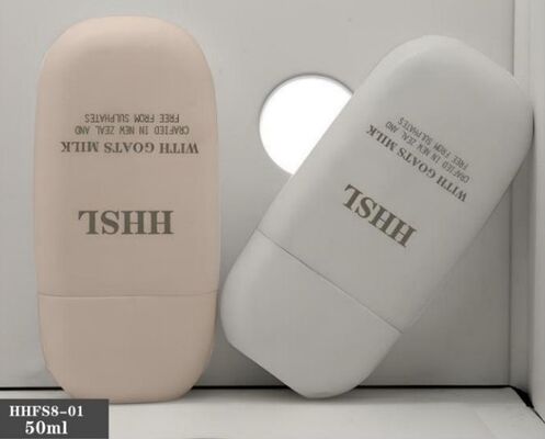 Harga bagus Botol tabir surya plastik yang disesuaikan Botol PE 50ml on line